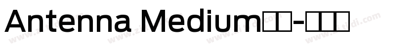 Antenna Medium字体字体转换